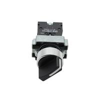 Emergency Stop Switch Button Switch self Reset SKB2 Small Mushroom Head Emergency Stop 22mm knob Key Start inching Power on(SKB2-BD411)