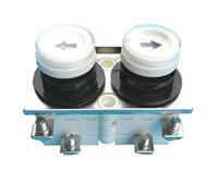 Emergency Stop Switch JDLA108-22-1P JDLA108-22-2P 250V 16A Rainproof Hoist Push Button Micro-Electric Control Switches for Crane(LA108-22-1P)