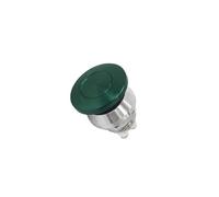 Emergency Stop Switch Metal Mushroom Head Button 16/19 / 22MM Big Button Switch Instant Start Stop Self-Recover Waterproof Momentary Button(12mm-Short,Screw feet)