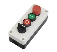 Emergency Stop Switch Momentary 3 Postion Selector Red Green Emergency Stop Pushbutton Switch Station