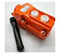 Emergency Stop Switch Waterproof Hoist Push Button Switch Crane Switch TNHA1-COB-61 21 31 32 33 Pendant Controller 220v 380v(Two Keys,220V)