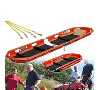 Emergency Stretcher Camilla De Emergencia De PE Con Cesta De Aire, Camilla Colgante, Camilla Salvavidas Desmontable Para Exteriores, Tabla Espinal Médica, Para Transporte Médico Aéreo