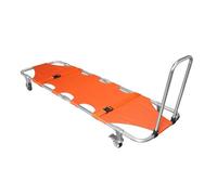 Emergency Stretcher Camilla De Emergencia Médica Plegable Con Ruedas Y Correas Para Hospitales, Clínicas, Hogares, Instalaciones Deportivas Y Ambulancias