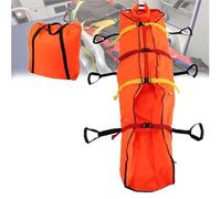 Emergency Stretcher Camilla De Rescate Gurney Con Airbag Fijo Y Presión Negativa, Juego Férulas Primeros Auxilios PVC Asas Reforzadas, Bolsa Transporte Para En Minas Carbón
