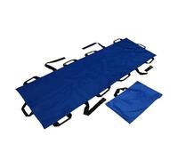 Emergency Stretcher Camilla Médica Plegable, 10 Asas Suaves, Tela Oxford, Camilla De Rescate De Emergencia, Camilla Con Ruedas Para Transporte De Pacientes, Para Clínicas De Rescate En Montaña