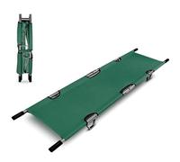 Emergency Stretcher Camilla Plegable Portátil De Aleación De Aluminio. Camilla Médica Resistente Con Asas Y Patas De Goma Para El Transporte De Pacientes