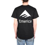 Emerica Lockup S/S Camiseta - Negro