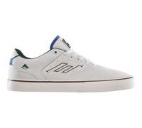 Emerica The Low Vulc - Sensación delgada de patinaje, durabilidad vulcanizada, ajuste acolchado, verdadera calidad, uso diario 2025, Crema, 45.5 EU