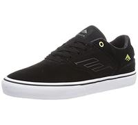 Emerica The Low Vulc, Zapatos de Skate Hombre, Negro Oro Blanco, 47 EU