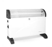 EMERIO Convector CH-121858.2 Calefacción eléctrica, hasta 20 m², 2000 W, con termostato ajustable, calefactor, 3 ajustes de calor (750 W/1250 W/2000 W), protección contra sobrecalentamiento, estable