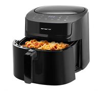 EMERIO Freidora de aire caliente digital gigante, TOP AirFryer, freír sin aceite adicional, volumen de 7,2 litros, 8 programas automáticos, tacto frío, calentamiento rápido, 1800 vatios, AF-129622.1