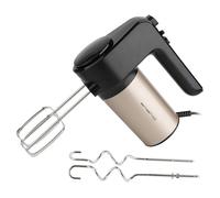 EMERIO HM-123209.1 - Batidora de mano eléctrica (400 W, 6 velocidades y botón turbo, 18 cm, con gancho para amasar de acero inoxidable apto para lavavajillas)