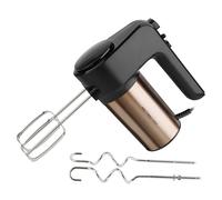 EMERIO HM-123209.2 Batidora eléctrica | 400W | 6 velocidades & botón turbo | Batidor extra largo de 18cm + gancho amasador de acero inoxidable (apto para lavavajillas)