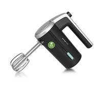 EMERIO HM-126681.1 - Batidora de mano con batería inalámbrica, 2 varillas, 3 velocidades, 2000 mAh/7,4 V, sin BPA, indicador de nivel de batería, cable de carga USB, hasta 10 ciclos de 3 minutos