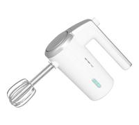 EMERIO HM-126681 - Batidora de mano con batería inalámbrica, 2 varillas, 3 velocidades, 2000 mAh/7,4 V, sin BPA, indicador de nivel de batería, cable de carga USB, hasta 10 ciclos de 3 minutos