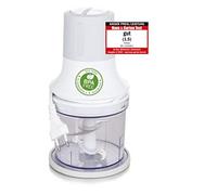 Emerio Picadora universal con 500 ml de volumen de recipiente, 260 W, picadora eléctrica con 4 cuchillas de acero inoxidable para picar carne, cebolla, fruta, verduras