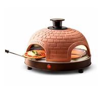 Emerio PO-115985 Horno para Pizza Eléctrico, Antiadherente, Incluye Espátulas y Cortapizzas, Libre de BPA, 900W