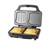 Emerio - ST-109562.17 sandwichera 900 W Negro, Plata