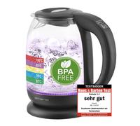 `Emerio Wasserkocher, 1.7L, kabellos, Farbwechsel` ACC NUEVO