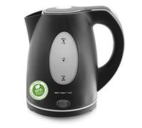 Emerio WK-106468.14 - Hervidor de agua (1,3 L, 2200 W, sin BPA, apagado automático con protección en seco, base de 360°, incluye filtro de cal, color negro