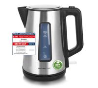 EMERIO WK-122829 Kettle Cordless Silver, Black, 2200 W