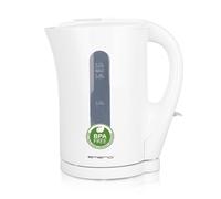 Emerio WK-123483.1 - Hervidor de agua Basic, plástico, sin BPA, volumen de 1,7 l con interruptor de encendido/apagado luminoso, apagado automático inalámbrico, protección contra sobrecalentamiento