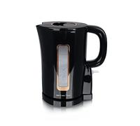 Emerio WK-125130 - Hervidor de agua (1,7 l, 2200 W, sin BPA, acero inoxidable, indicador de nivel, apagado automático, protección contra seco}