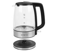 Emerio - WK-130126 tetera eléctrica 1,7 L 2200 W Negro, Transparente