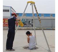 Emerncy Tr Equint - Kit de detención de caídas de cabrestante autobloqueante, dispositivo de elevación de espacio reducido para recuperación de pozos altos y recuperación de pozos