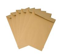 Emerson 50 sobres de envío DIN C4 marrones 229 x 324 mm 90g, sobres grandes para envío de libros y documentos, sobres autoadhesivos maxi carta A4, sobres grandes formato carta, sobre grande