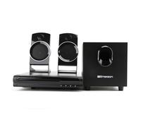 Emerson ED-8050 Reproductor de DVD de cine en casa de 2.1 canales y sistema de sonido envolvente con subwoofer, salida HDMI, reproducción USB y altavoces duales, ideal para una experiencia inmersiva