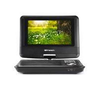 Emerson EPD-7001 Reproductor de DVD portátil de 7 pulgadas con altavoz integrado, batería recargable y pantalla giratoria de 180°, perfecto para reproducción de DVD y entretenimiento sobre la marcha