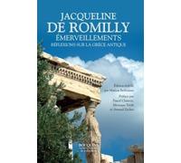 Emerveillements: Réflexions sur la Grèce antique