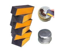 Emery - Cepillo multiusos | Borrador de óxido | Esponja de limpieza de carburo mágico | 6 piezas para cocina, baño, ducha, bañera, azulejos, lechada, horno, estufa, fregadero, pared, ventana, coche