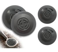 Emezddo 2 piezas Disco de limpieza para máquinas de espresso,pastillas de limpieza antirretroceso para espresso,pastillas limpiadoras,compatible con Breville máquinas de espresso(54 mm)