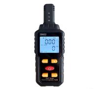 EMF - Medidor de radiación 3 en 1 con pantalla LCD para campos eléctricos y magnéticos, detector de temperatura con alarma acústica y función de retención de datos para el hogar y la oficina