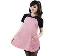 EMF RF Anti Radiación Vestido de Maternidad Protección radiológica Ropa Mujer Embarazada Delantal,Rosado