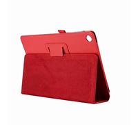 EMFYL 1fortunate Funda For Lenovo Tab 4 8 TB-8504X, PU Tapa de la Tableta de la Cubierta del Soporte de Cuero for Lenovo TAB4 8 TB-8504F TB-8504N TB-8504 (Color : Rojo)