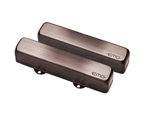 EMG Robert Trujillo Riptide J - Juego de pastillas para bajo, cromo negro cepillado (7120.00)