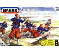 'emhar em7212 - Figura - 1/72 Crimea de Guerra: Francés Zuavo Soldados " , color/modelo surtido