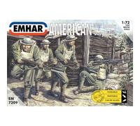 'emhar em7209 - Figura - 1/72 WWI US de Dough Americanas Boys Infantería " , color/modelo surtido