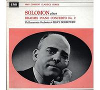 EMI - XLP 30093: Solomon plays Brahms Piano Concerto No 2: Issay Dobrowen: Philharmonia Orchestra : Vinyl LP