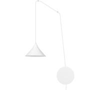 Emibig Abramo lámpara colgante 1x15 W blanco 159/1