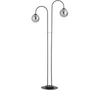 Emibig Archi lámpara de pie 2x10 W negro-ahumado 1287/LP2