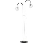 Emibig Archi lámpara de pie 2x10 W negro-transparente 1286/LP2