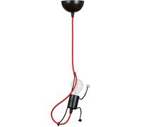 Emibig Bobi lámpara colgante 1x15 W negro-rojo 537/1