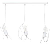 Emibig Bobi lámpara colgante 3x15 W blanco 538/3