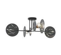 Emibig Frick lámpara de techo 4x15 W negro 1415/4