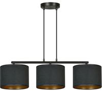 Emibig Hilde lámpara colgante 1x15 W negro-oro 1054/3