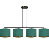 Emibig Hilde lámpara colgante 4x15 W negro-verde-oro 1051/4